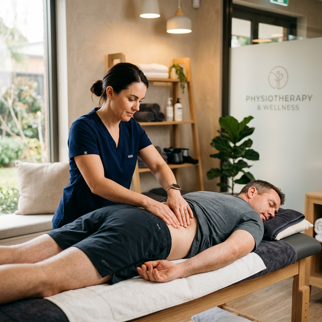 Physiotherapist treatment